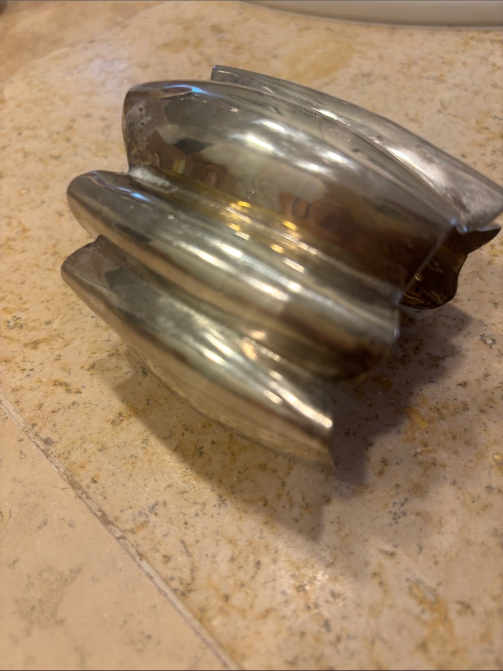 Silver Chunky Vintage Cuff